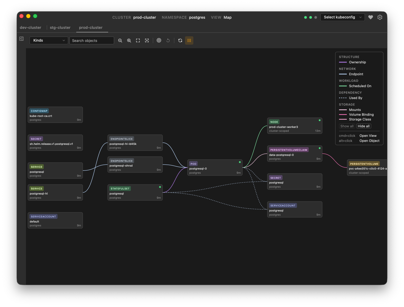 Object map